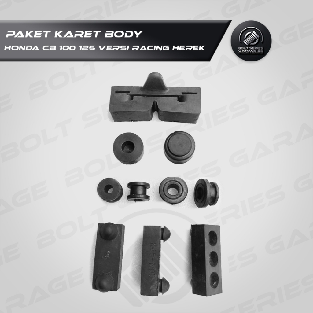 Paket Karet Body Honda CB 100 125 Versi Racing Herek