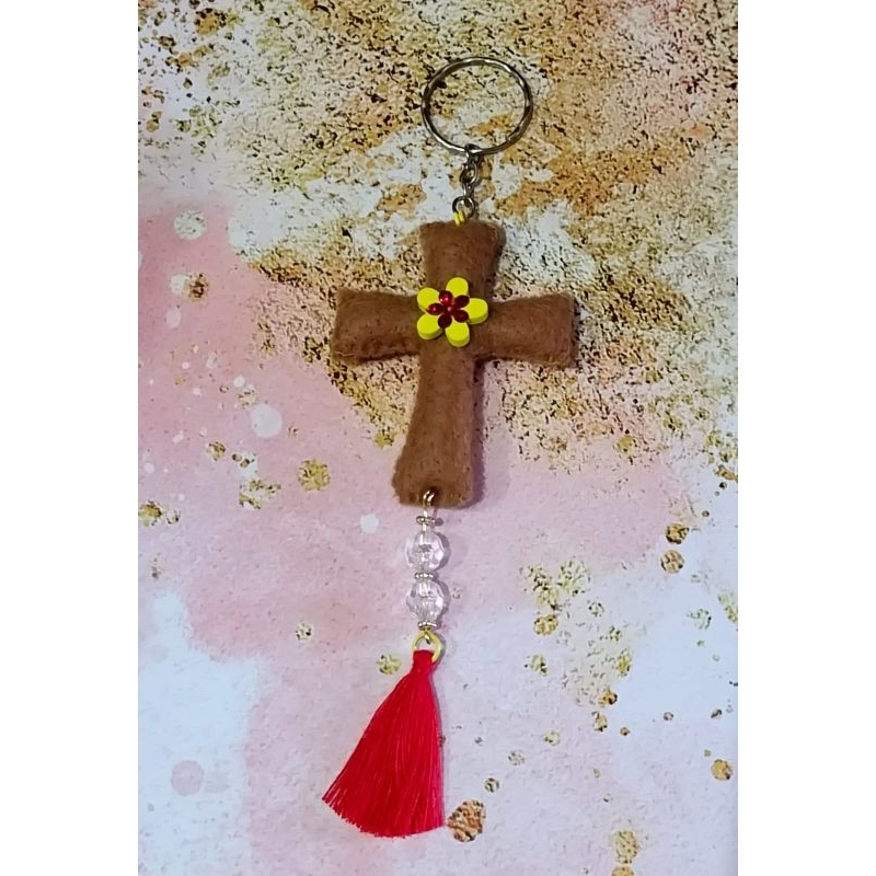 Gantungan kunci Salib Gantungan Tas Salib Ganci Salib kaychin Salib Gantungan Kunci Aesthetic Ganci 