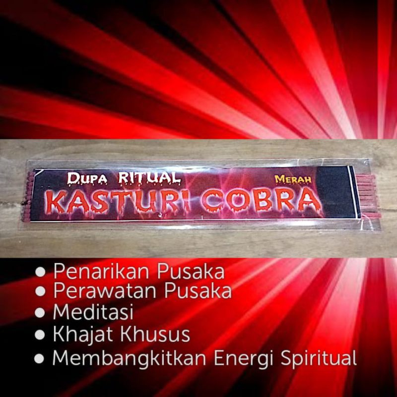 Pesona_Mimin Dupa Kasturi Cobra Merah Untuk Ritual