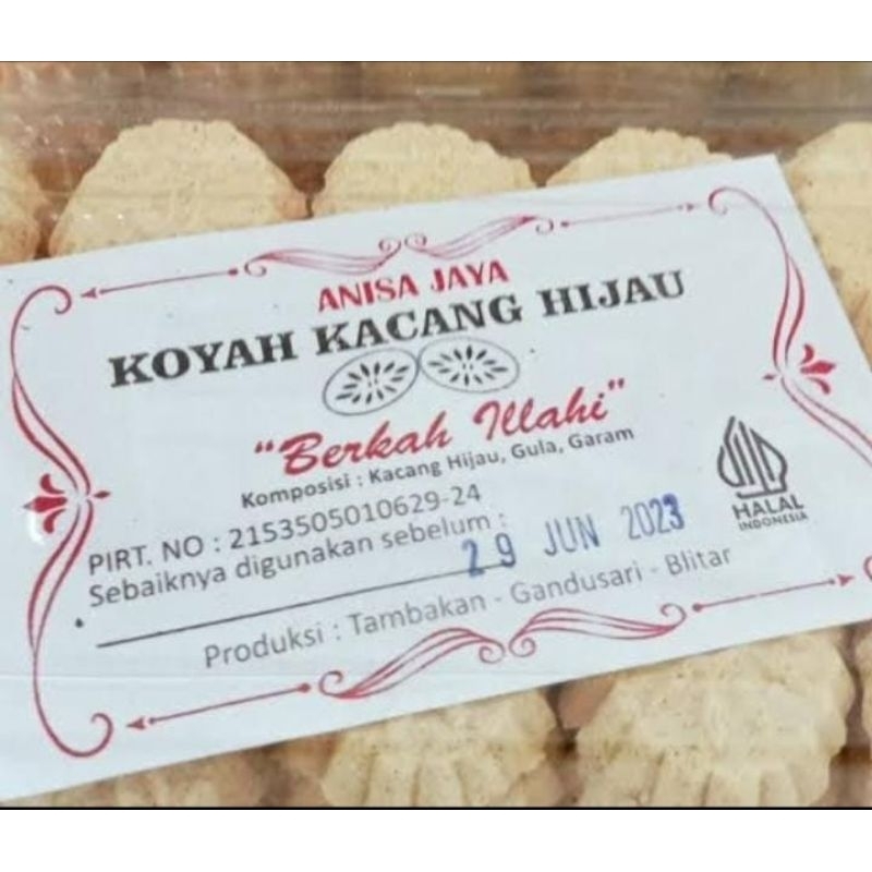 

koyah kacang hijau lumer