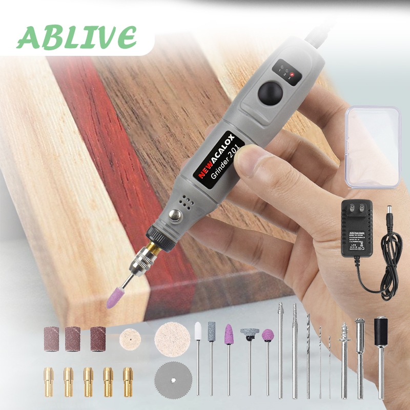 Mini Grinder Set Mesin Mini Grinder Cordless Gerinda Listrik