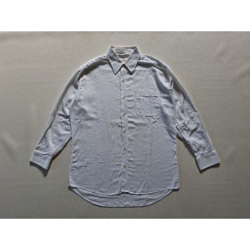 KEMEJA PUTIH LENGAN PANJANG ALFREDO VERSACE ORIGINAL 100%