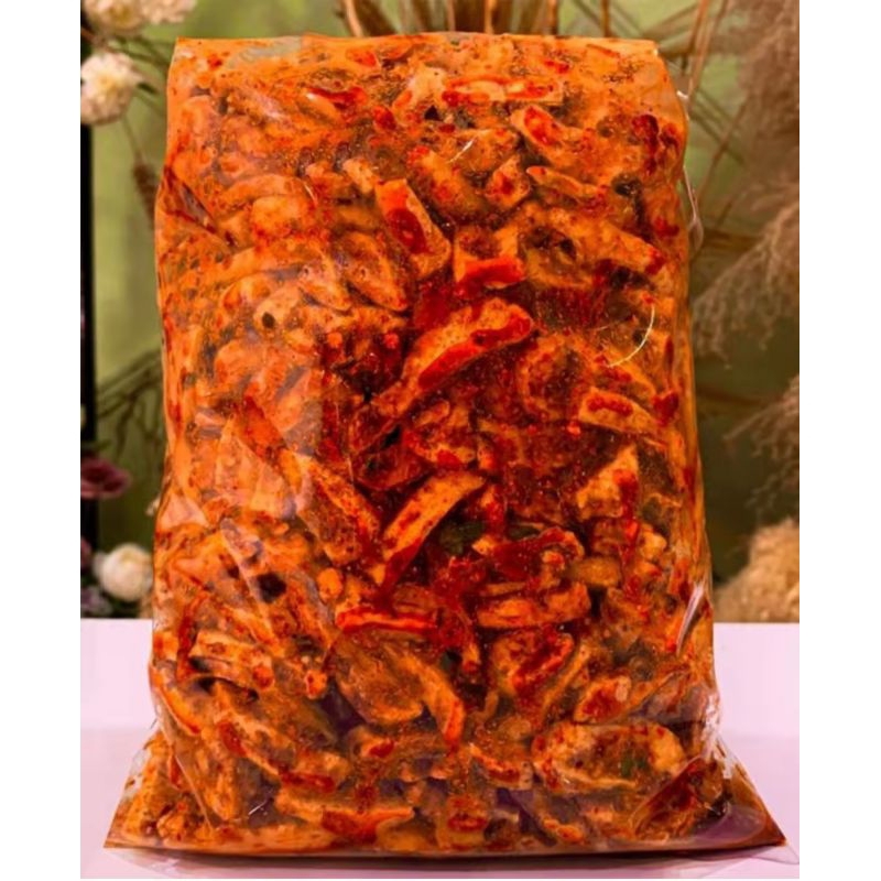 

basreng daun jeruk pedas / cemilan murah gratis ongkir / bumbu melimpah