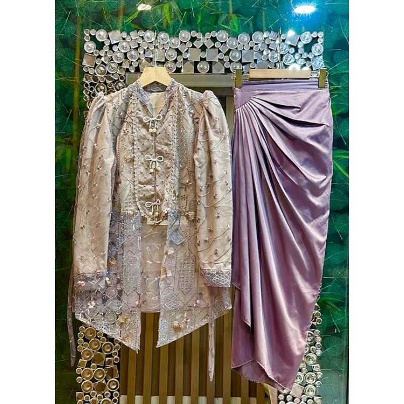 Set 2in 1 Outher Kelly / Ootd Kondangan/ Set kekinian/ Set Wanita