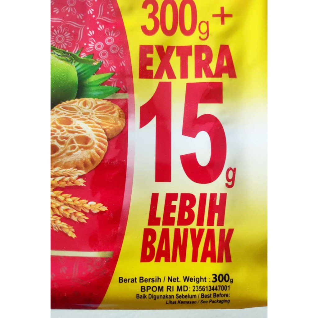 

Cahayadstore Kue Okebis Biskuit Kelapa 300G + 1Xtra 15Gram