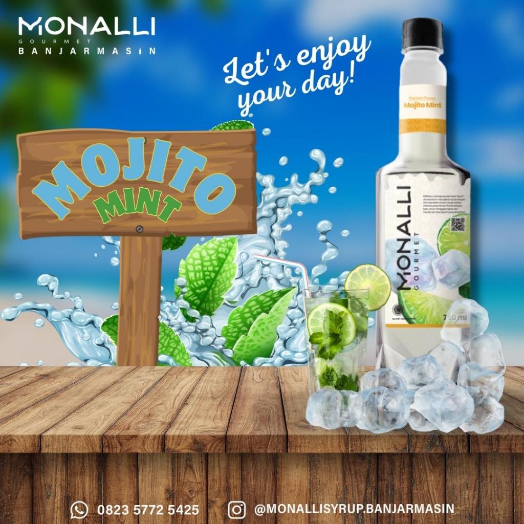

Monalli Premium Syrup Mojito Mint 750 ml
