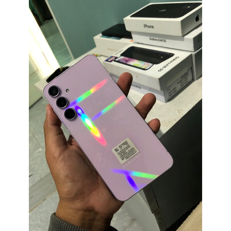 Samsung a55 lillac 8/256 lock finance