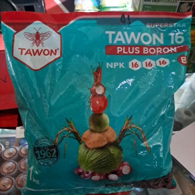 NPK Tawon 16 plus Boron/NPK 16-16-16/Npk tawon