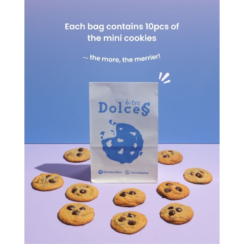 

Bites Me- 10 mini cookies big flavours