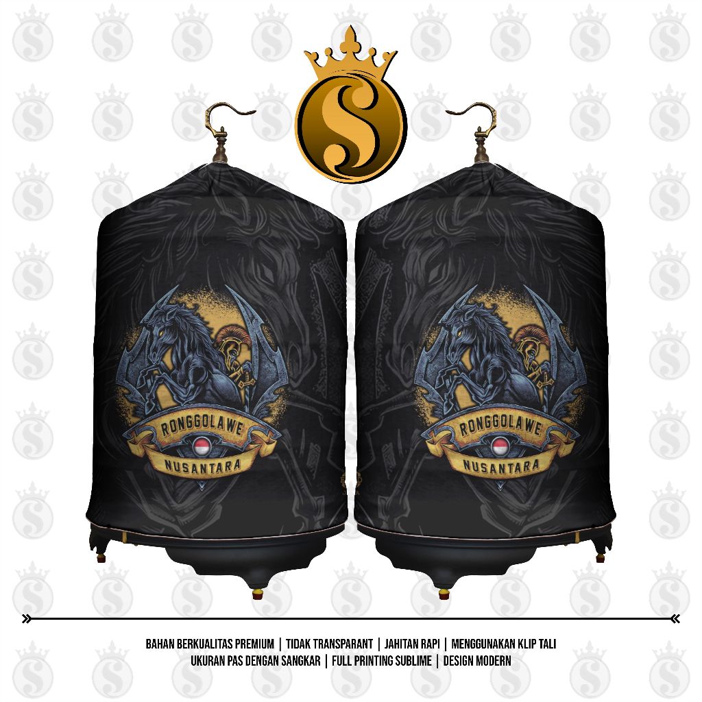 KERODONG FULL PRINTING SANGKAR MURAI - RONGGOLAWE NUSANTARA