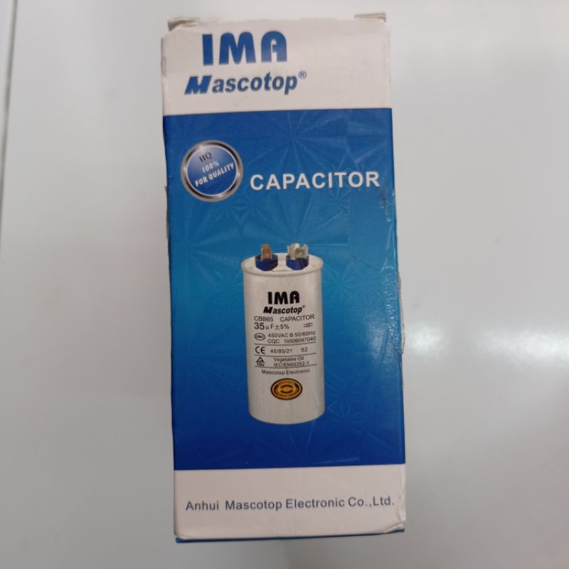 Kapasitor AC 50uf 450v IMA Mascotop Capacitor