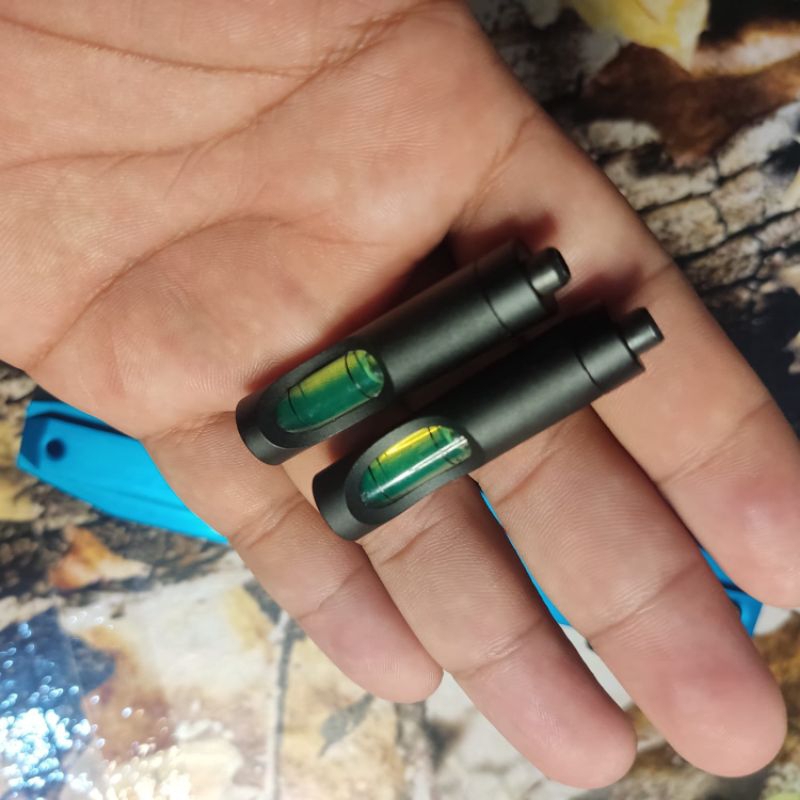 Mounting waterpass rail 11 dan rail 22 mounting teleskop pengukur kemiringan