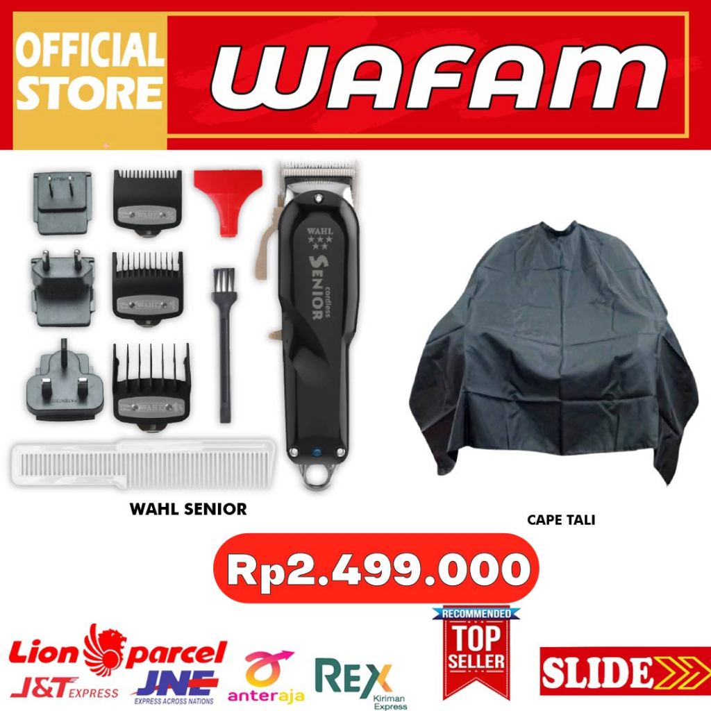 WAHL SENIOR CORDLESS ORIGINAL / ALAT CUKUR WAHL ORI