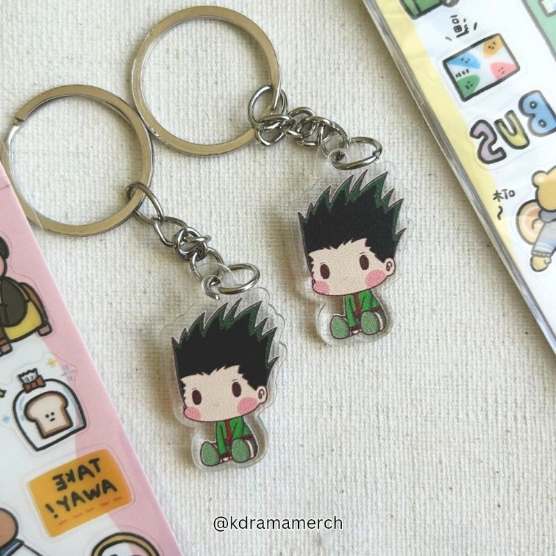 HUNTER X HUNTER ACRYLIC KEYCHAIN / HXH / HUNTER HUNTER / KEYCHAIN AKRILIK / GANTUNGAN KUNCI / ANIME 