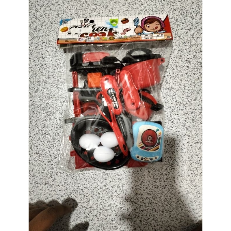 MASAK MASAK AN  mainan anak perempuan masak masakan set kompli