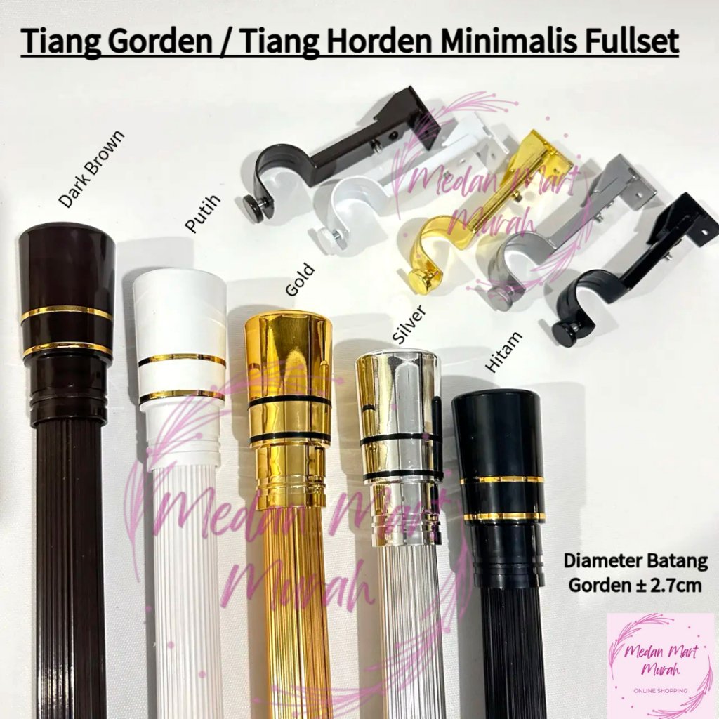Medan Mart - Rel Gorden Minimalis Mewah / Rel Gorden Minimalis Jumbo/Tiang Gorden