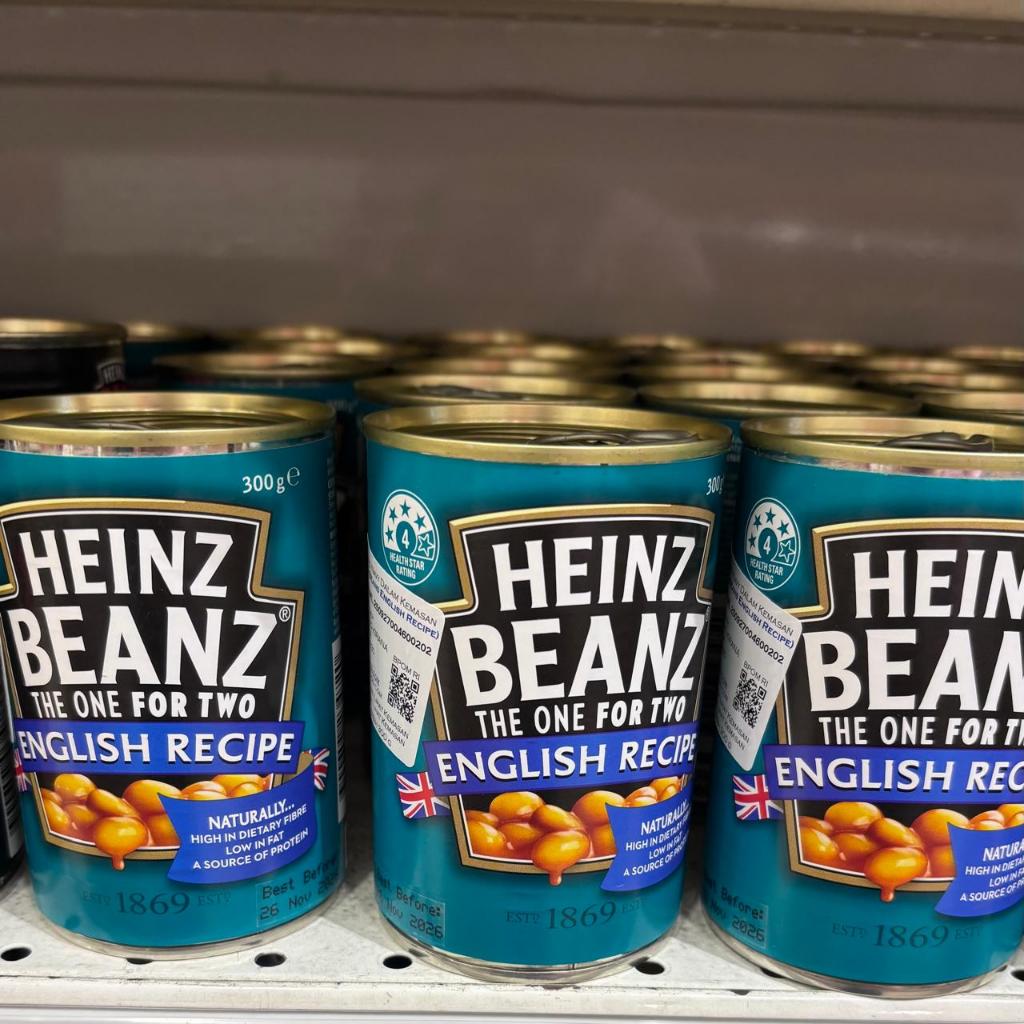 

HEINZ BEANZ English Recipe The One for Two 300gr kacang dalam saus tomat