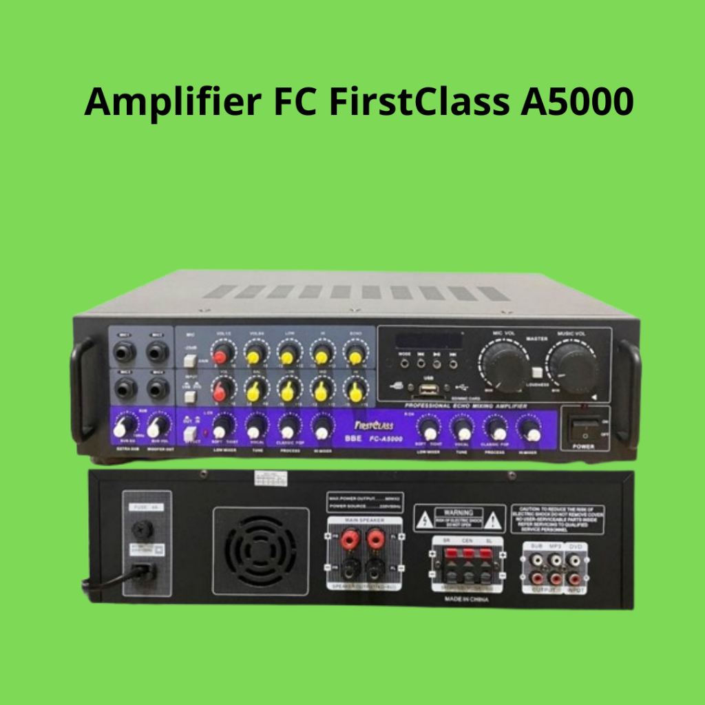 Amplifier FirstClass FC-A5000 FCA 5000 FCA5000 FC A 5000