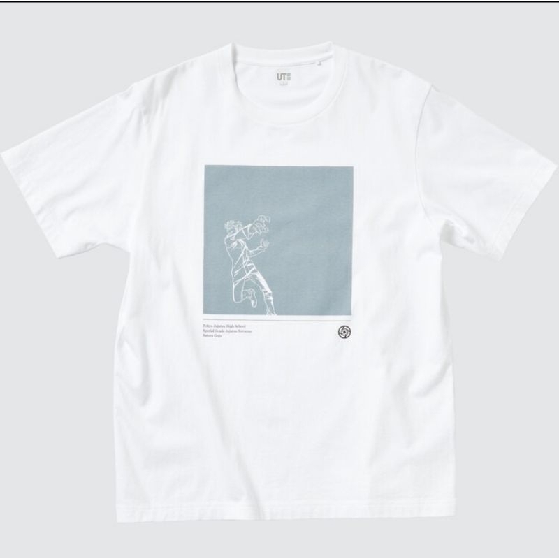 preloved uniqlo x jjk jujutsu kaisen 0 gojo size xl