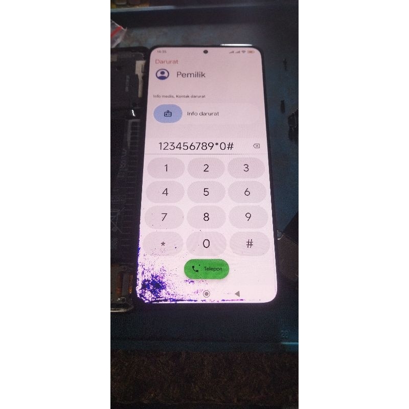 LCD Poco F4 5G/F3 Original Copotan