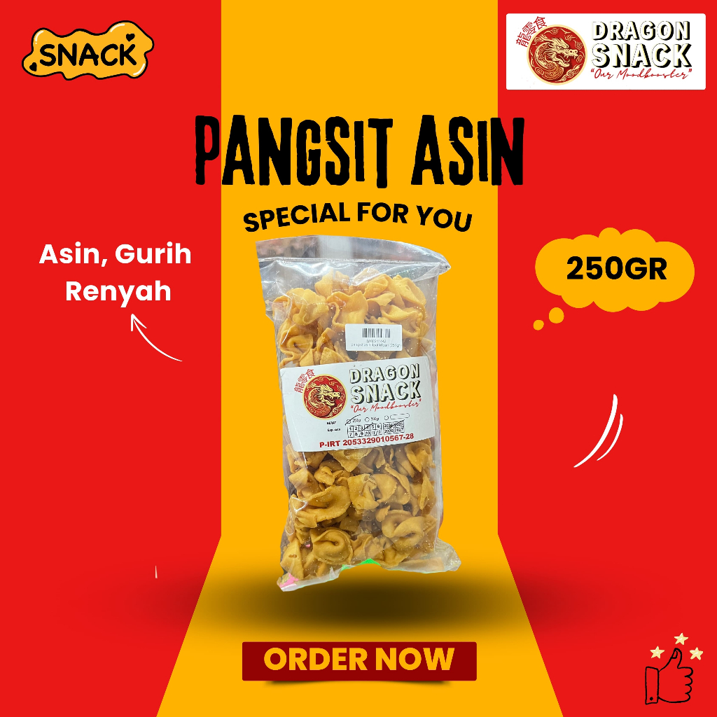 

PANGSIT ASIN 250GR (DRAGON SNACK)