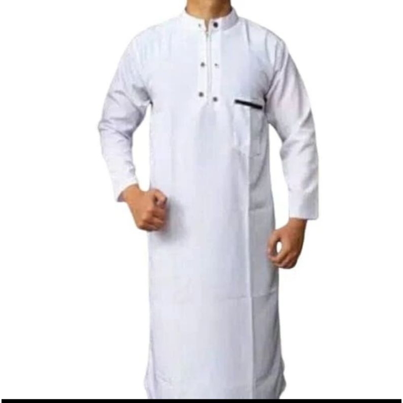 Gamis Pria Jubah Al-Harbi Modis dan Elegan