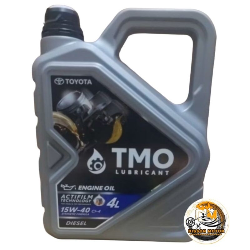 TMO Diesel 15W-40 Oli Mesin TMO Solar 4ltr Oli Mobil Toyota Diesel