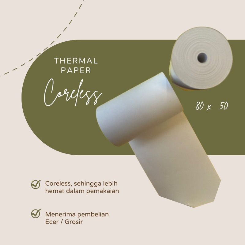 

[GROSIR / BOX] Kertas Thermal Kertas Kasir Premium