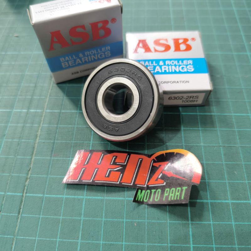 6302 laher laker klaker bering bearing roda belakang kanan kawasaki ninja r rr ss