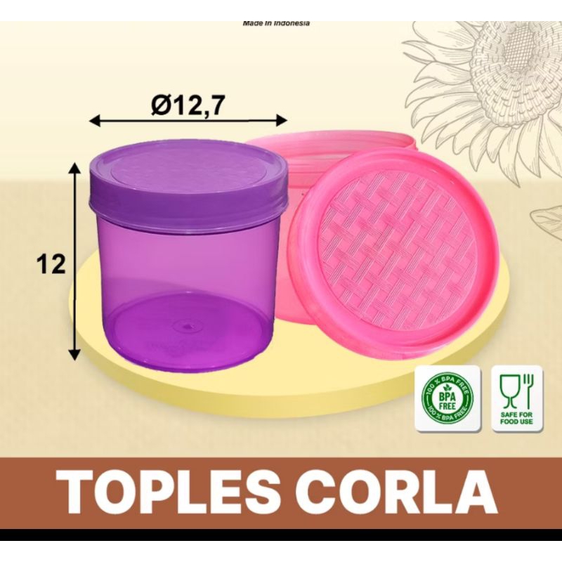 toples corla l toples plastik murah l toples lebaran l toples bumbu l toples kue kering l toples aes