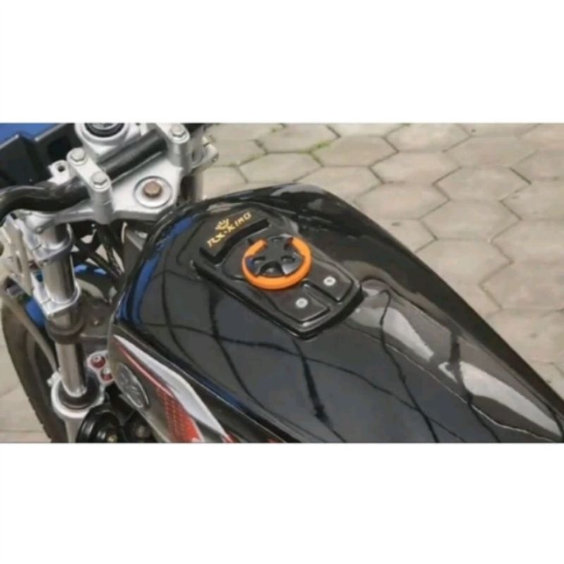 Cover tutup tangki yamaha rx king model bpro hitam // tutup tangki rx king new bpro hitam