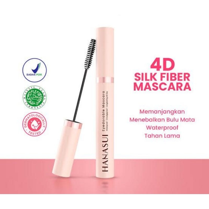 Hanasui Eyedorable Mascara / 4D Silk Fiber Mascara