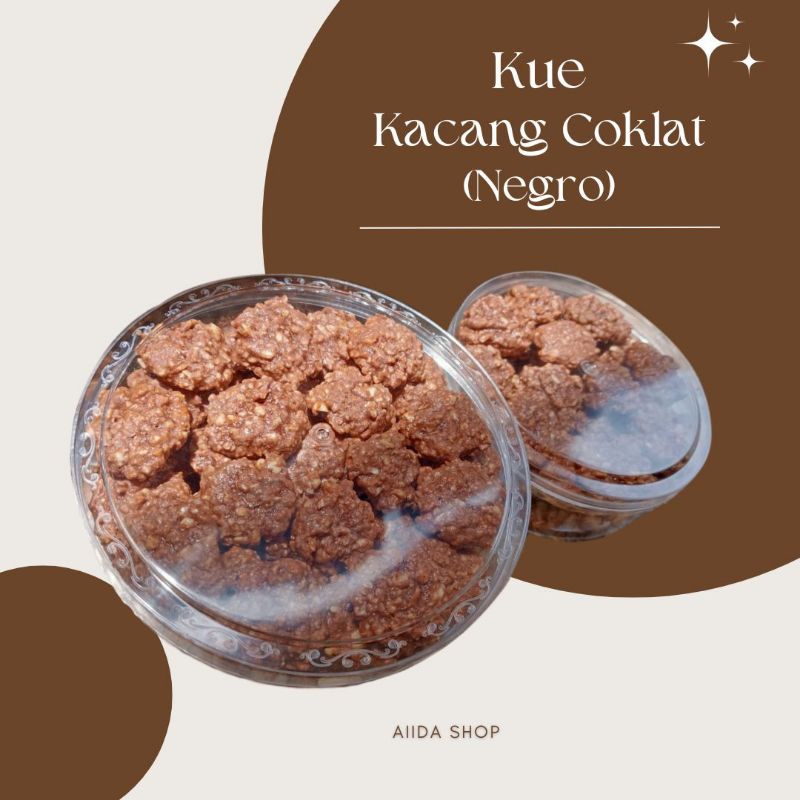 

Kue Kacang Coklat Negro