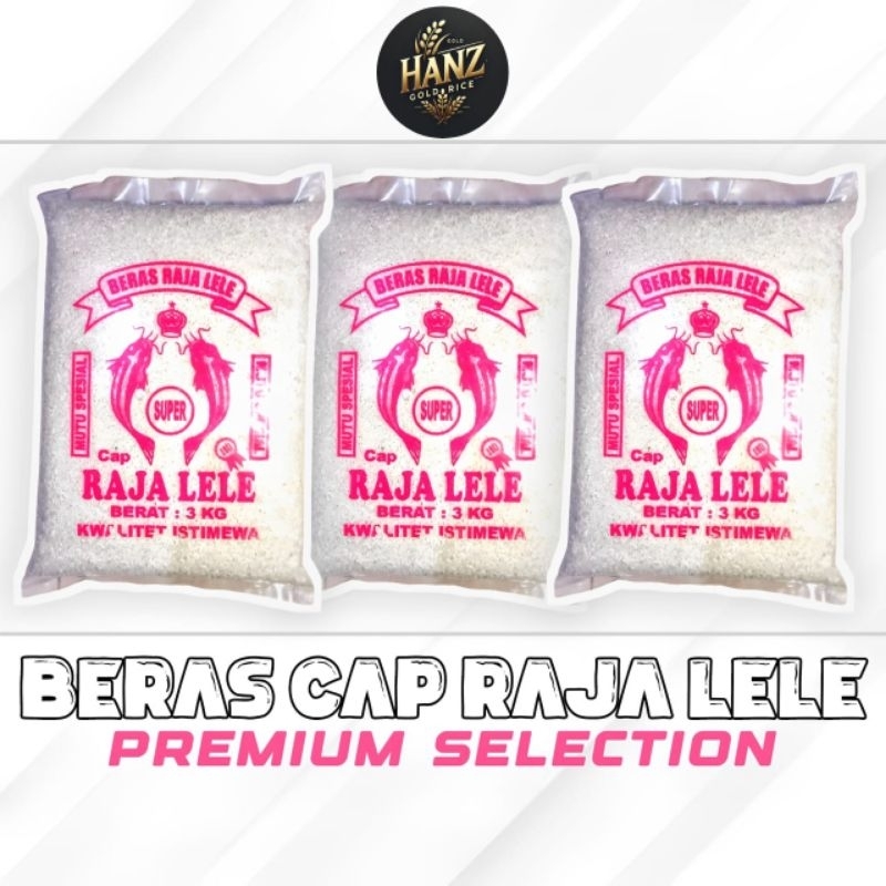 

Beras Zakat/ Beras Pacet Kemasan 3kg Cap Raja Lele