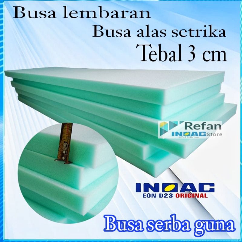 Busa alas setrika 3cm.Busa lembaran.Busa alas setrika.Matras