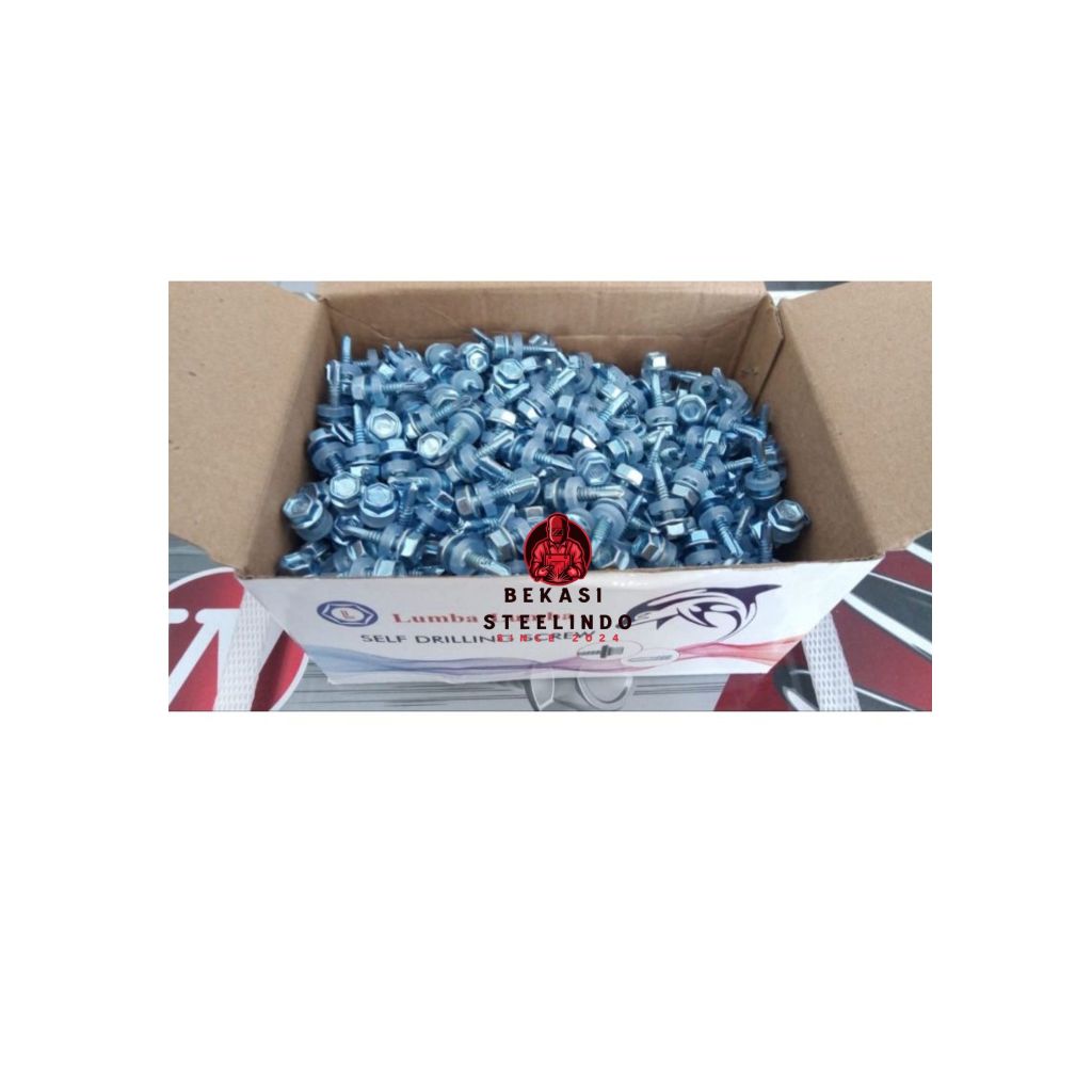 BAUT ROOFING KARET / SKRUP BAJA RINGAN 10pcs