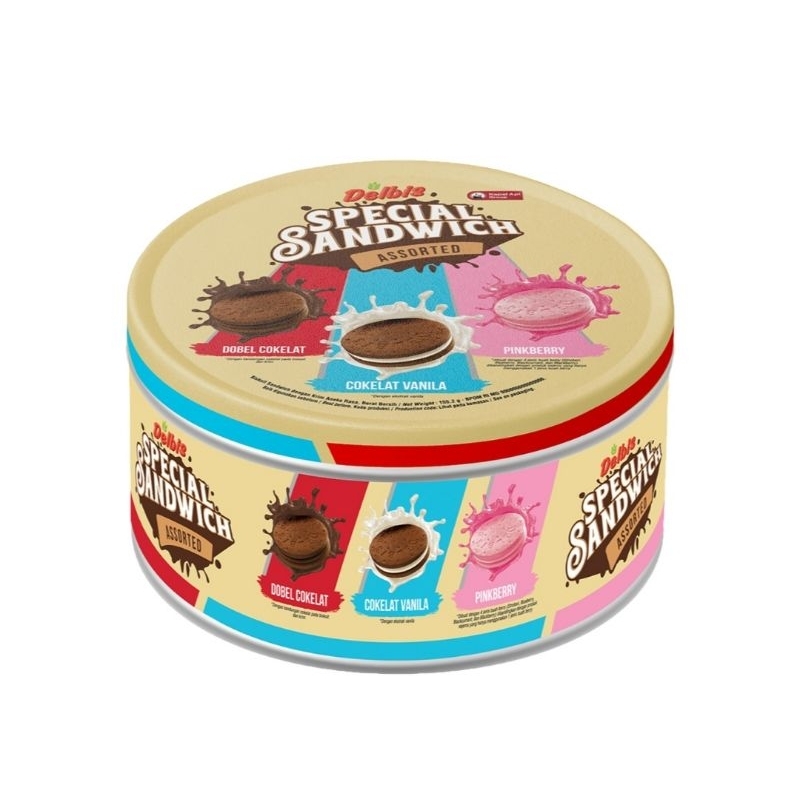 

delbis spesial biskuit assorted kaleng