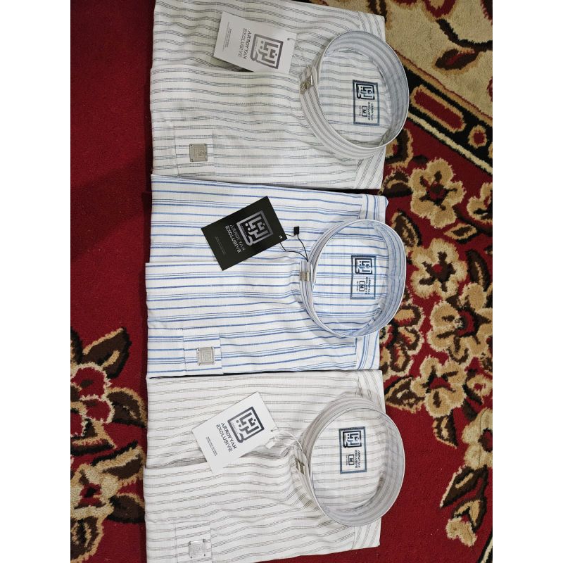 BAJU KOKO MOTIF SALUR