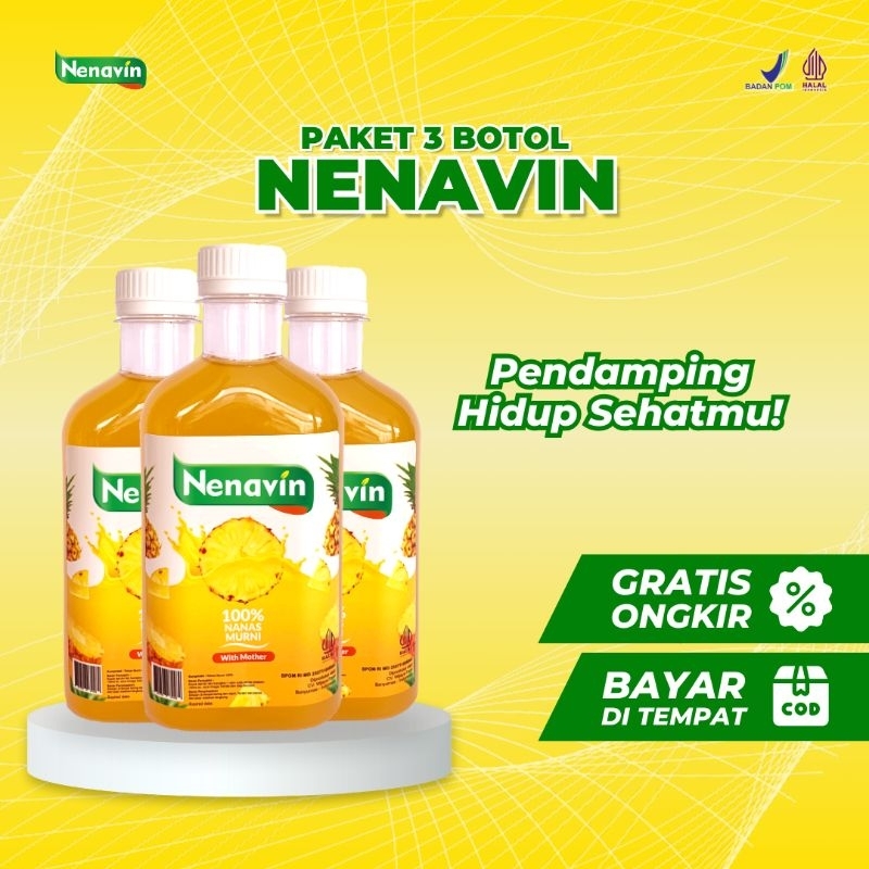 

Nenavin Cuka Nanas triple Combo penunjang Diet dan Menjaga Gula Darah