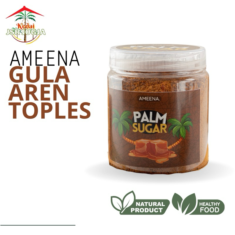

[ TOPLES ] Gula Semut Aren Bubuk 250GR | Ameena Premium Quality