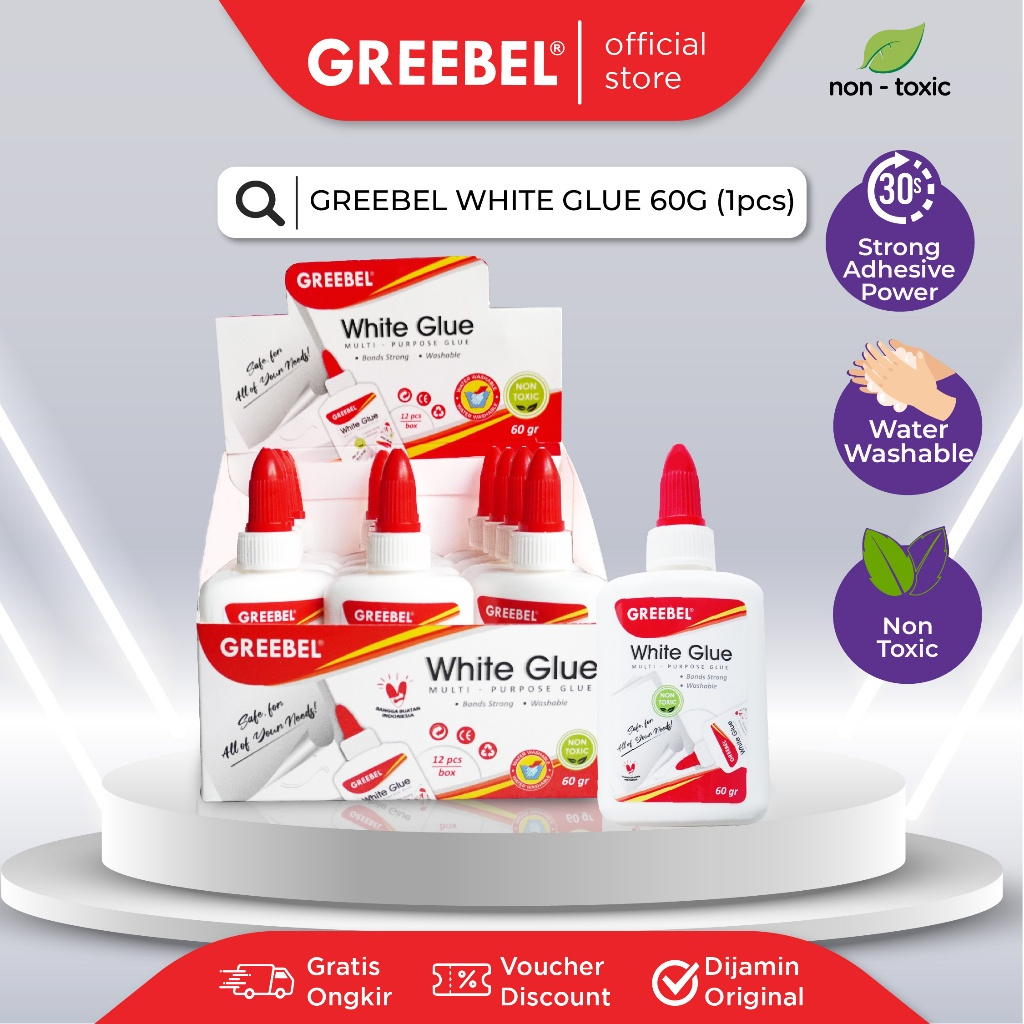 

White Glue Greebel Multi Purpose Glue 60GR