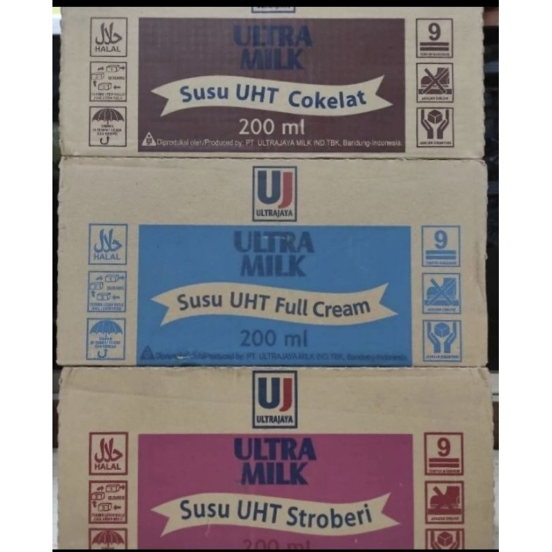 

SUSU ULTRA 200 ML all varian 1 dus 24 pcs