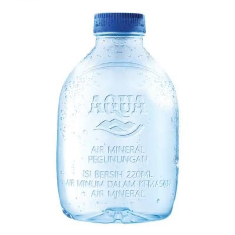 

Aqua Botol Mini 220ml isi 24 Botol (Cube)