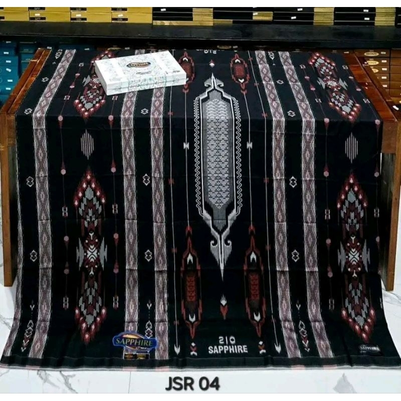 SARUNG SAPPHIRE STK JSR JACQUAR MOTIF BHS