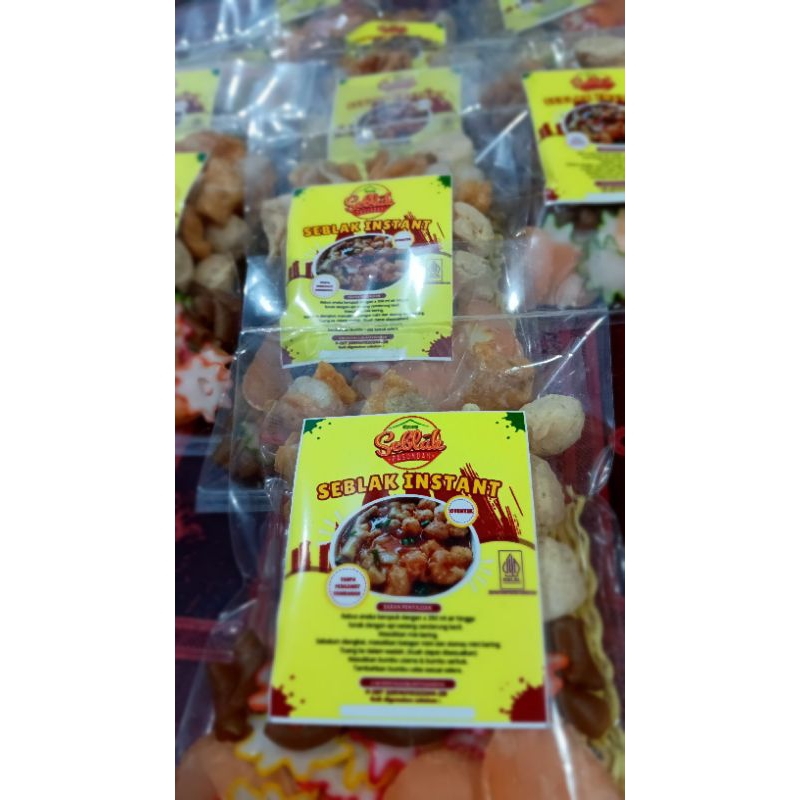 

Seblak Instant by Waroeng Seblak Pasundan enak gurih
