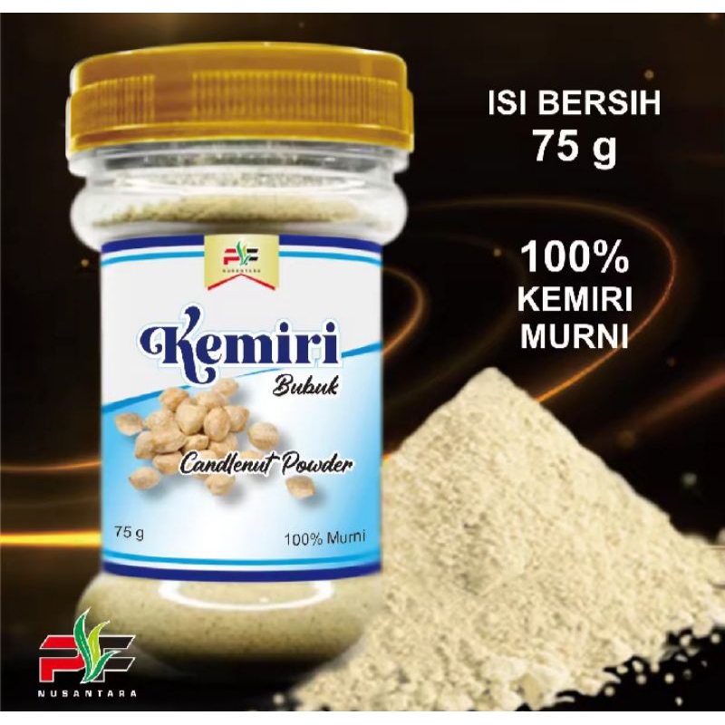 

kemiri bubuk/serbuk kemiri/bumbu dapur kemiri/buah kemiri/candlenut powder.