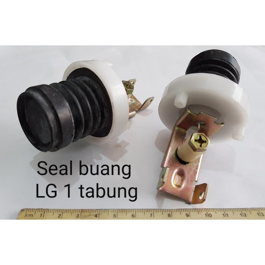 VALVE DRAIN SEAL DRAIN KARET BUANG AIR MESIN CUCI LG 1 TABUNG