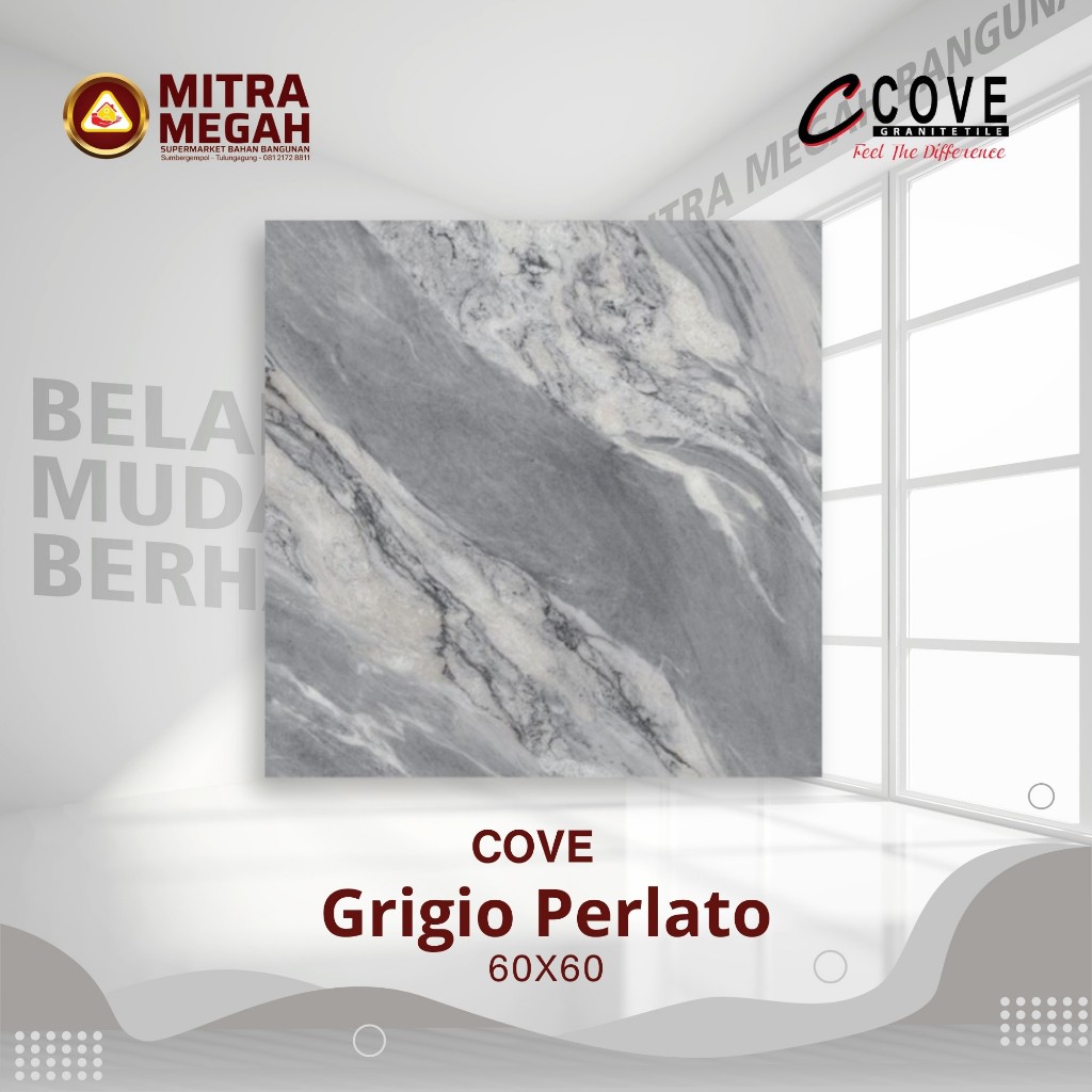 KERAMIK GRANIT COVE 6060 Grigio Perlato