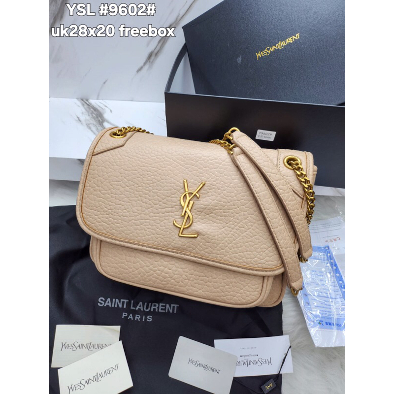 YSL sling bag import 9602, top handle bag premium quality, tas selempang dan bahu wanita