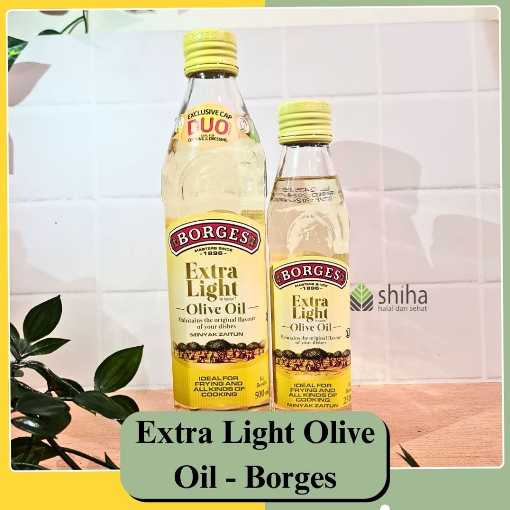 

Borges Extra Light Olive Oill dan 250 ml dan 500ml - Shiha